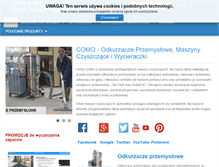 Tablet Screenshot of como.com.pl