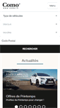 Mobile Screenshot of como.fr